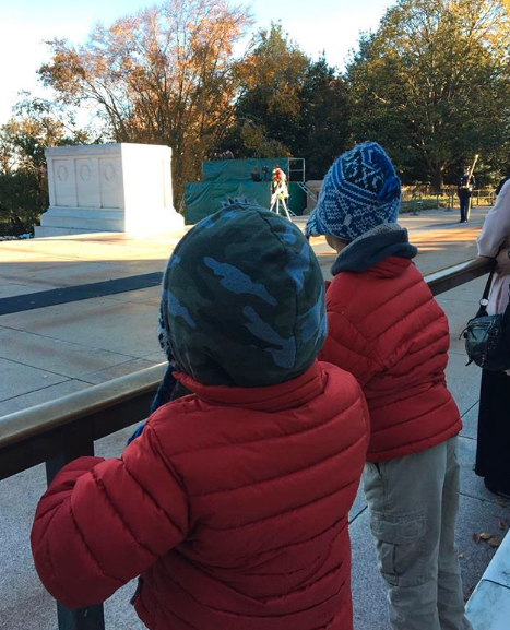 Heather's is the two sons, Peter and Gage.